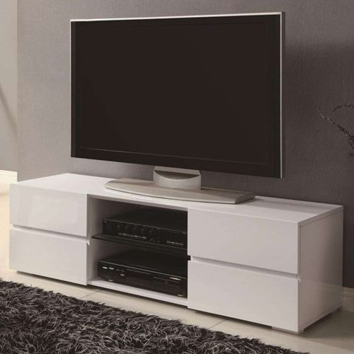 White Tv Stands (Photo 6 of 15)