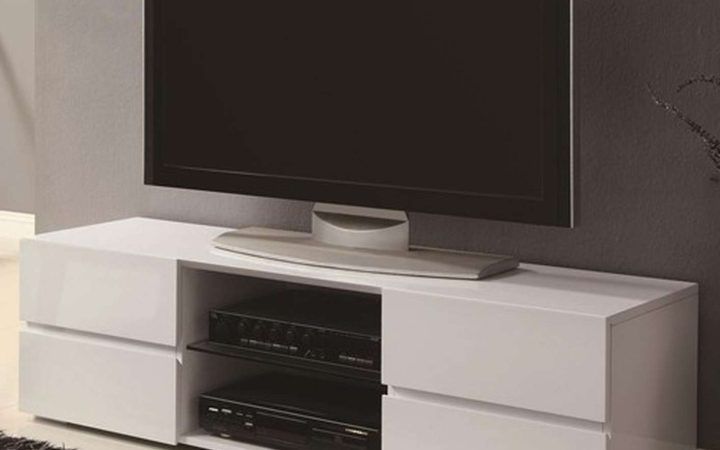 The 15 Best Collection of White Wood Tv Stands
