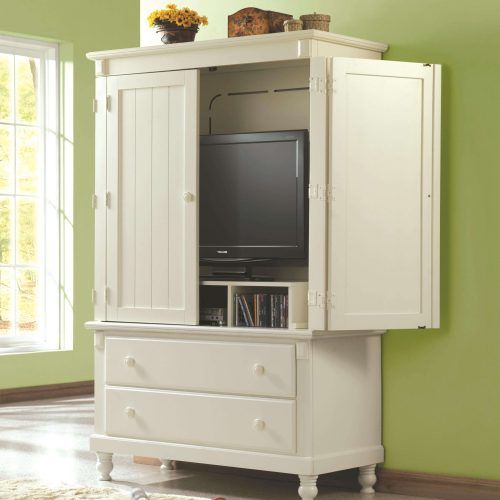 Enclosed Tv Cabinets For Flat Screens With Doors (Photo 7 of 20)