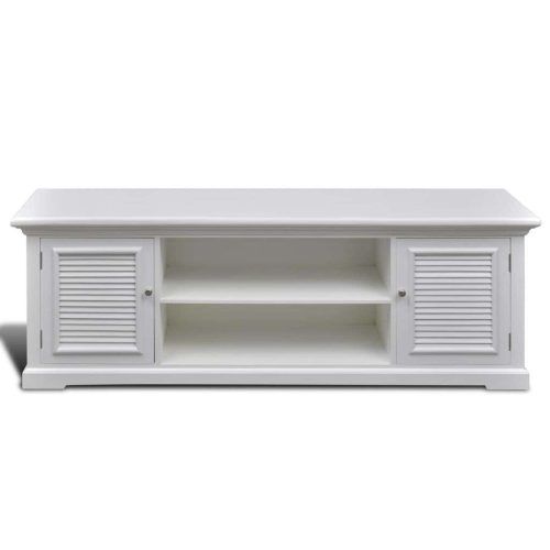 White And Wood Tv Stands (Photo 15 of 15)