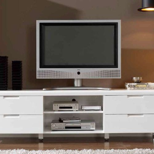 Silver Tv Stands (Photo 9 of 15)