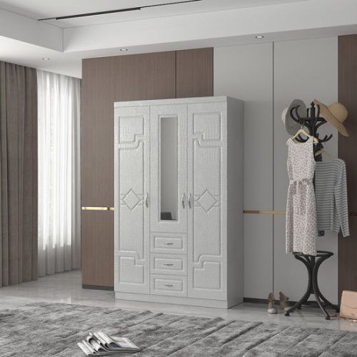 3 Door Wardrobes With Drawers And Shelves (Photo 18 of 20)