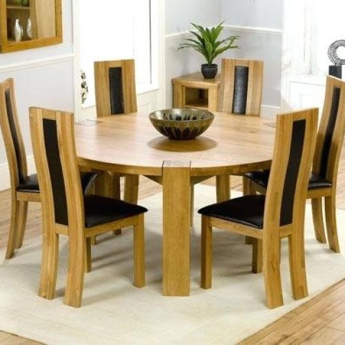 6 Seat Round Dining Tables (Photo 3 of 20)