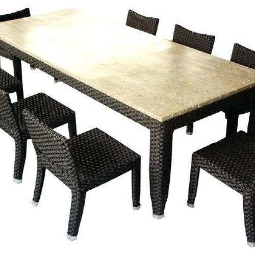 8 Seat Outdoor Dining Tables (Photo 6 of 20)