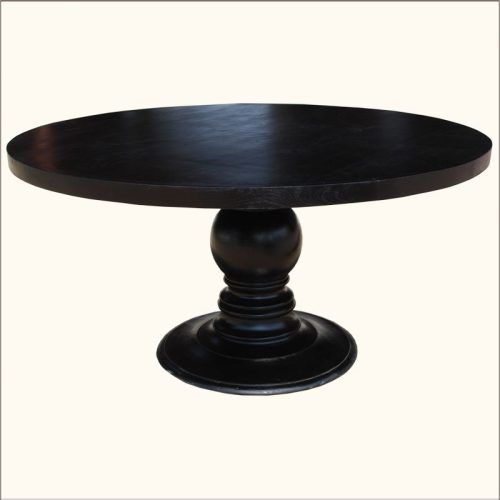 Black Circular Dining Tables (Photo 2 of 20)