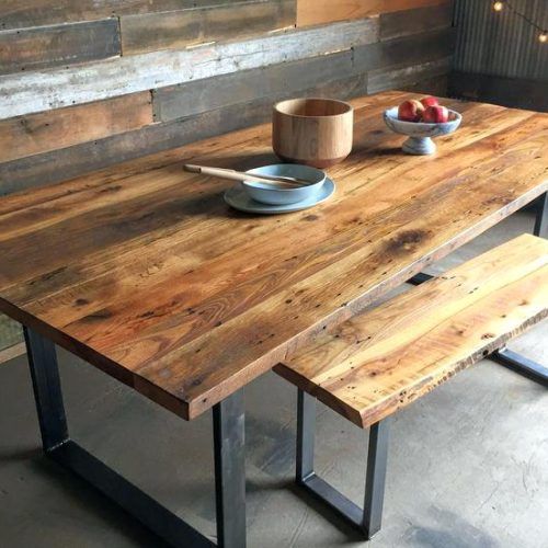 Oval Reclaimed Wood Dining Tables (Photo 14 of 20)
