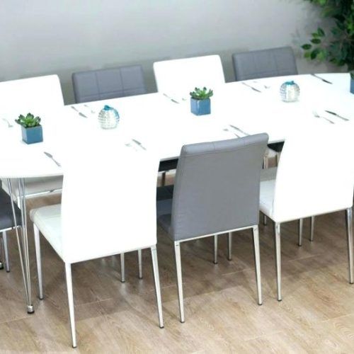 Extending Dining Table With 10 Seats (Photo 13 of 20)