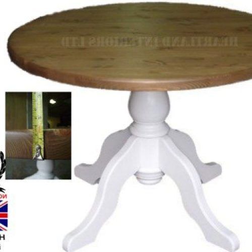 Finkelstein Pine Solid Wood Pedestal Dining Tables (Photo 9 of 21)