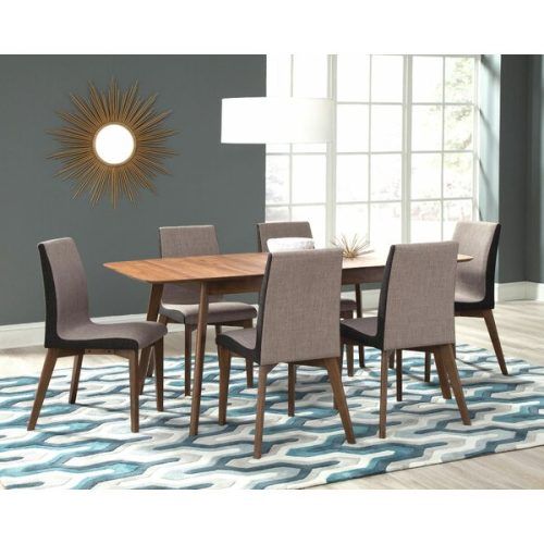 Hanska Wooden 5 Piece Counter Height Dining Table Sets (Set Of 5) (Photo 17 of 20)