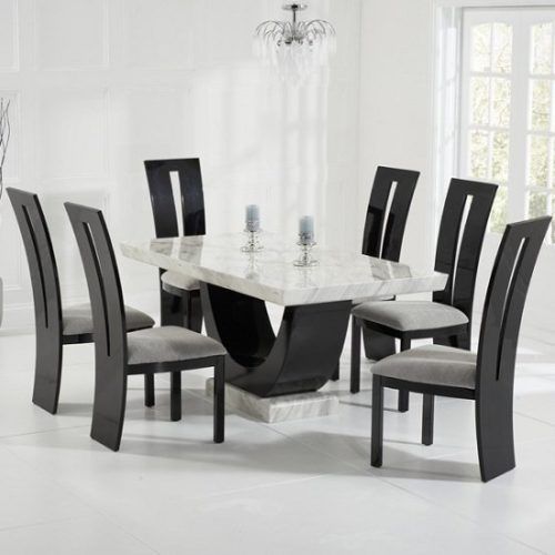 Marble Dining Chairs (Photo 6 of 20)