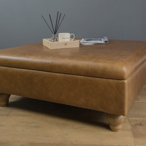 Mill Large Leather Coffee Tables (Photo 1 of 20)