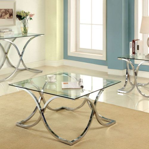 Mirrored And Chrome Modern Cocktail Tables (Photo 9 of 20)