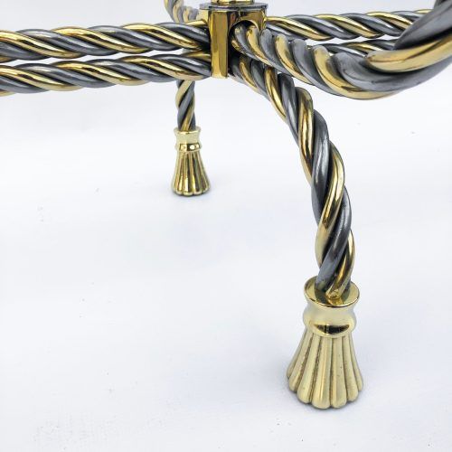 Oval Corn Straw Rope Coffee Tables (Photo 11 of 20)