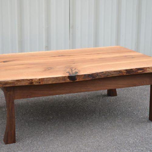 Rustic Oak And Black Coffee Tables (Photo 2 of 20)
