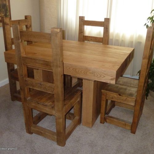 Rustic Oak Dining Tables (Photo 20 of 20)
