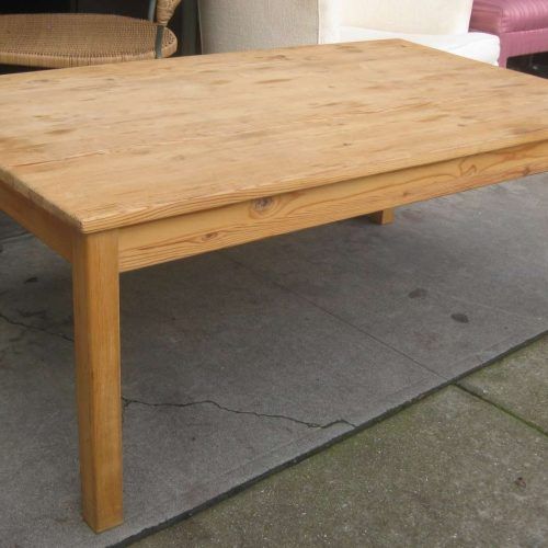 Square Pine Coffee Tables (Photo 6 of 20)