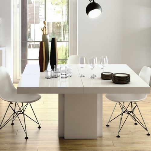 High Gloss Cream Dining Tables (Photo 17 of 20)