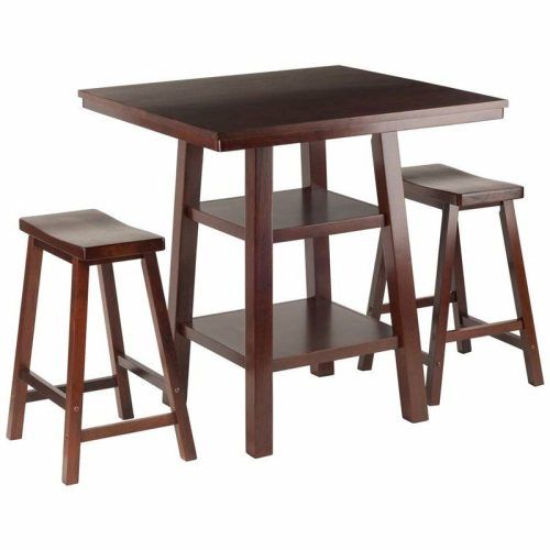 Winsome 3 Piece Counter Height Dining Sets (Photo 14 of 20)