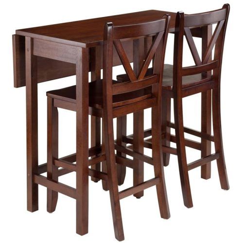 Winsome 3 Piece Counter Height Dining Sets (Photo 4 of 20)