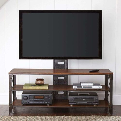 Industrial Tv Stands (Photo 3 of 15)