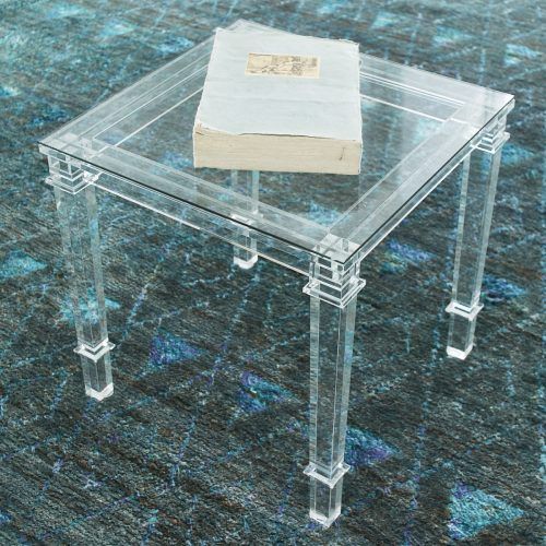 Stately Acrylic Coffee Tables (Photo 4 of 20)