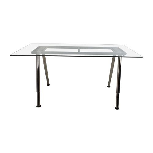 Parsons Grey Solid Surface Top & Stainless Steel Base 48X16 Console Tables (Photo 19 of 20)