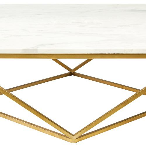 Alcide Rectangular Marble Coffee Tables (Photo 9 of 20)