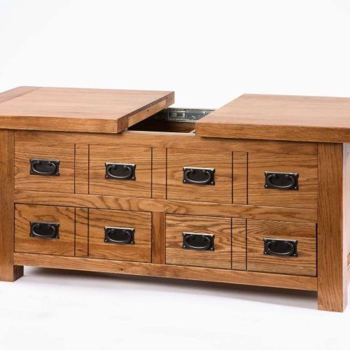 Hardwood Coffee Tables With Storage (Photo 14 of 20)