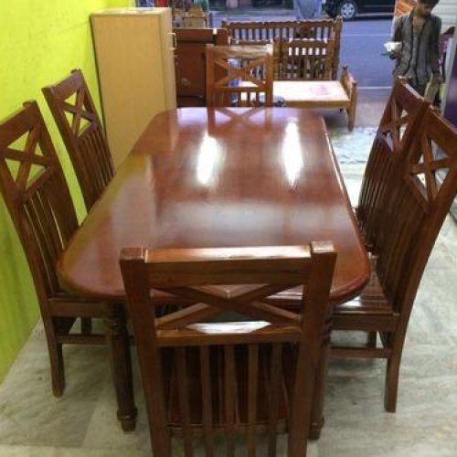 Wood Dining Tables And 6 Chairs (Photo 10 of 20)
