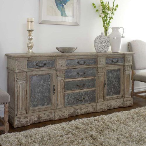 Distressed Buffet Sideboards (Photo 19 of 20)