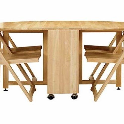 Wood Folding Dining Tables (Photo 5 of 20)