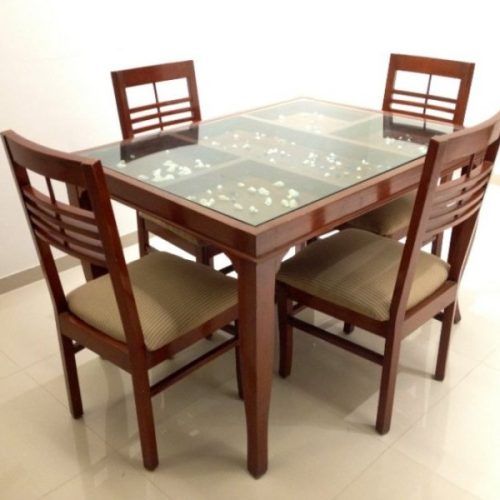 Wood Glass Dining Tables (Photo 12 of 20)
