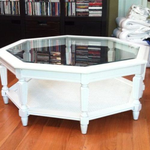 Octagon Glass Top Coffee Tables (Photo 12 of 20)