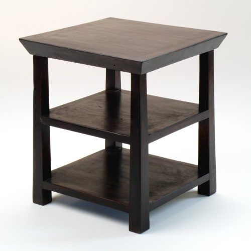 Layered Wood Small Square Console Tables (Photo 16 of 20)
