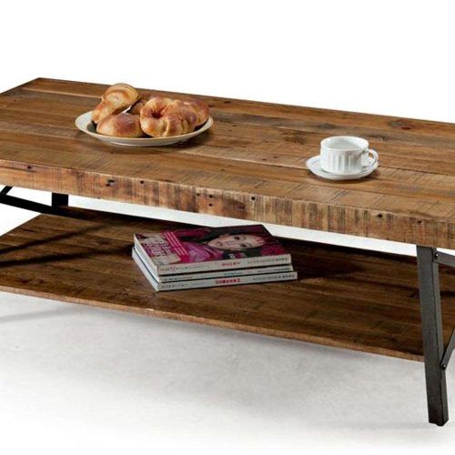 Metal And Wood Coffee Tables (Photo 7 of 20)