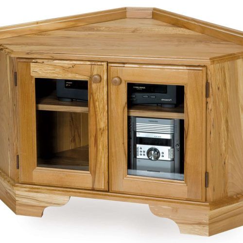 Corner Wooden Tv Cabinets (Photo 18 of 20)