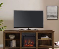 2024 Popular Hetton Tv Stands for Tvs Up to 70" with Fireplace Included