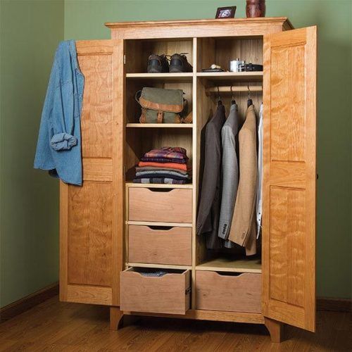 Wardrobes In Cherry (Photo 5 of 20)