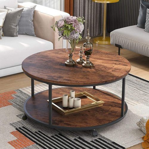 Brown Rustic Coffee Tables (Photo 10 of 20)