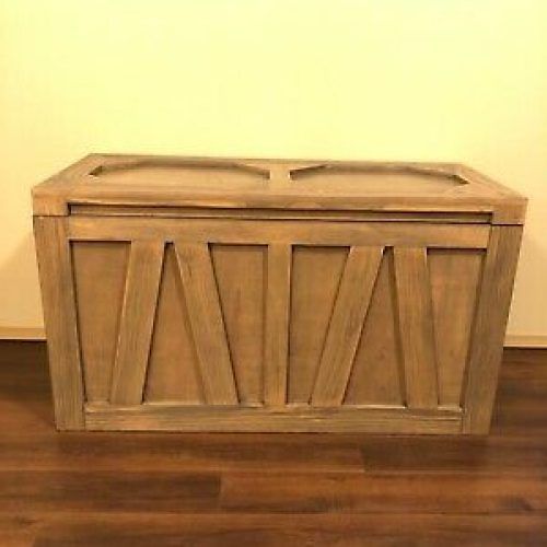 Espresso Wood Trunk Console Tables (Photo 17 of 20)
