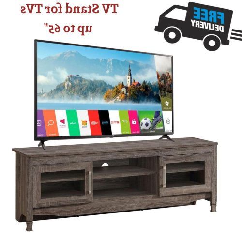 Techni Mobili 53" Driftwood Tv Stands In Grey (Photo 11 of 20)