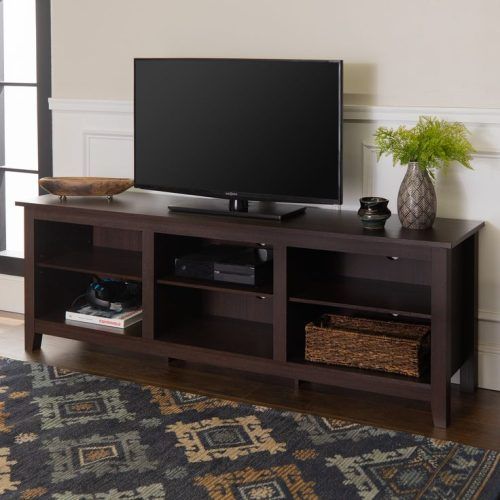 Woven Paths Open Storage Tv Stands With Multiple Finishes (Photo 1 of 20)