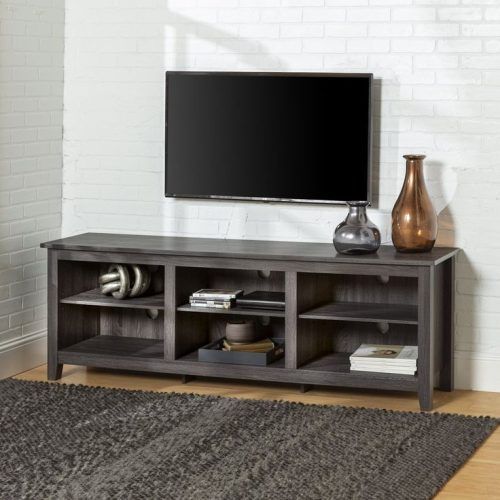 Woven Paths Open Storage Tv Stands With Multiple Finishes (Photo 8 of 20)