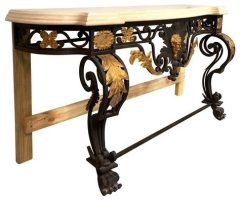 20 Inspirations Wrought Iron Console Tables