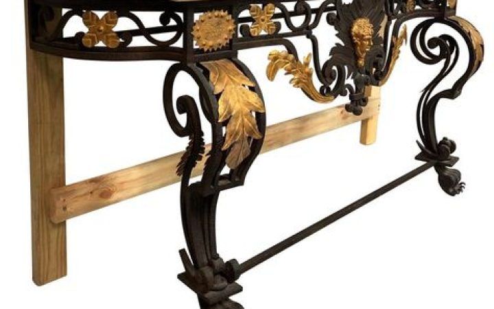 20 Inspirations Wrought Iron Console Tables
