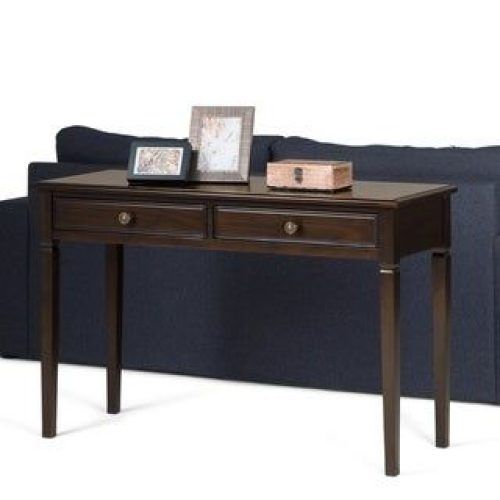 Black Wood Storage Console Tables (Photo 11 of 20)