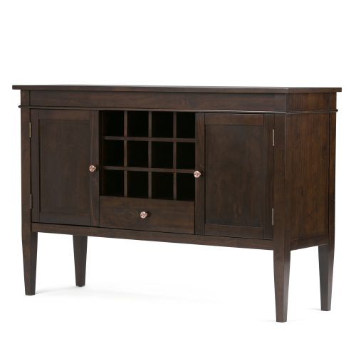 Solid Wood Contemporary Sideboards Buffets (Photo 7 of 20)