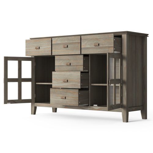 Solid Wood Contemporary Sideboards Buffets (Photo 20 of 20)