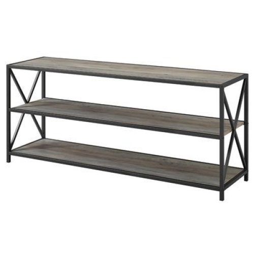 Gray Wash Console Tables (Photo 20 of 20)