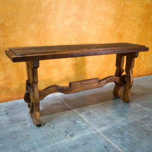 Reclaimed Wood Console Tables (Photo 15 of 20)